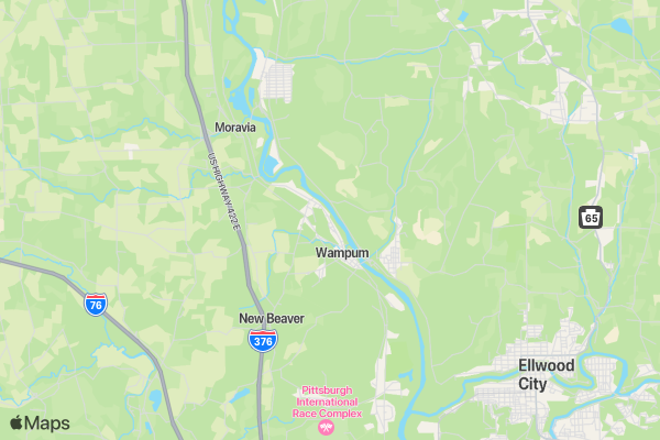 Green Beret Challenge - Pittsburgh Team location map image