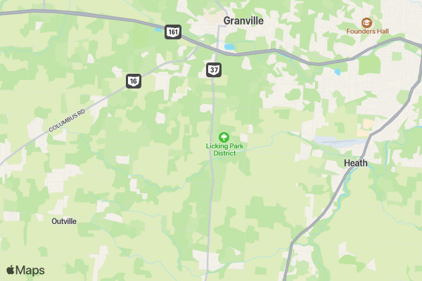 Green Door Ohio 5K location map image