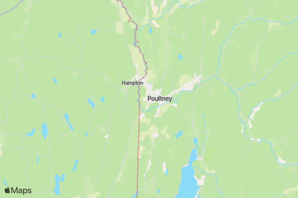 Green Mountain College 5k  location map image