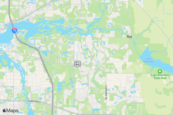 Greyhawk Landing Annual Fun Run location map image