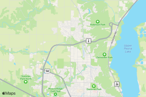 Guardian Fitness 5k location map image