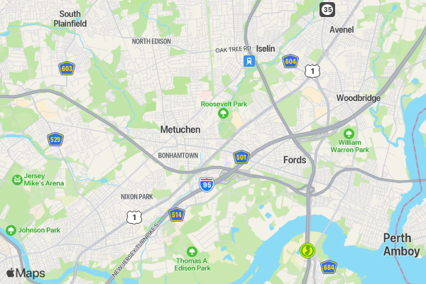habitiat run test location map image