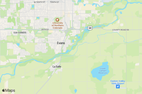 Halloween moose Crawl location map image