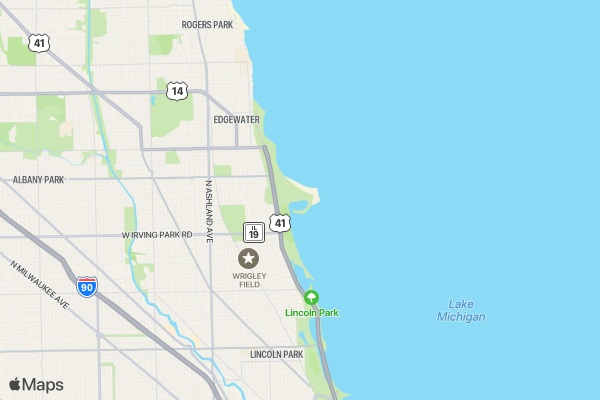 Halloween Run 5K/10K/13.1 CHICAGO location map image