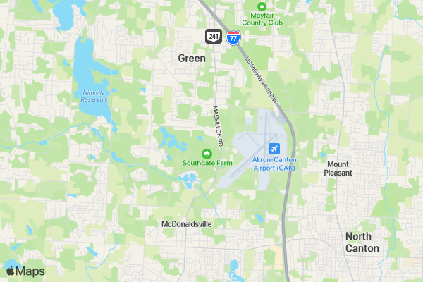 HalloWIN 5k & Fun Run location map image