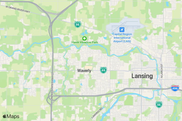 Hannah's House 5K location map image