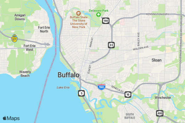 Harriet Tubman 5k location map image