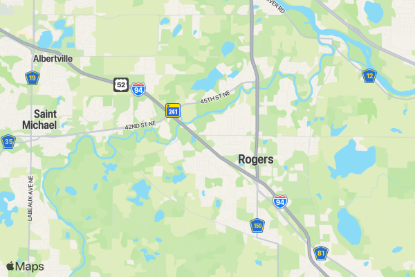 Hassan Elementary 5K Color Run location map image