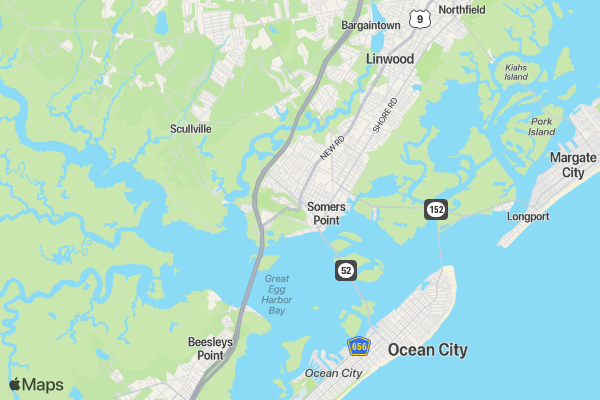 Haunted Hustle New Jersey location map image