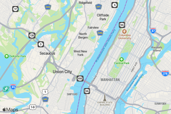 HCCC Environmental 5k location map image