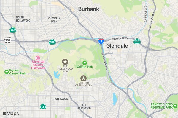 HDC 5K Run/Walk Marathon location map image