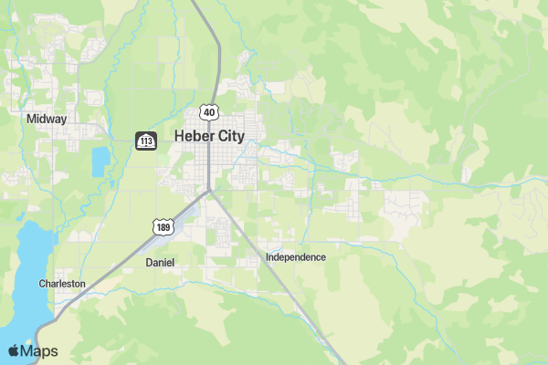 Heber Half - Run For Autism location map image