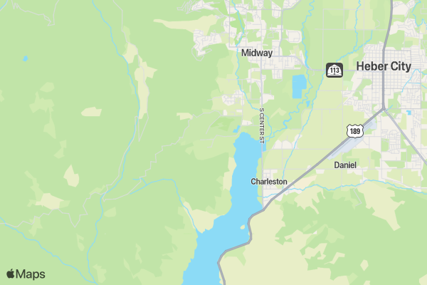 Heber Valley Marathon & Half location map image