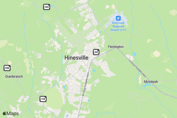 Helen's Haven CAC 5K location map image