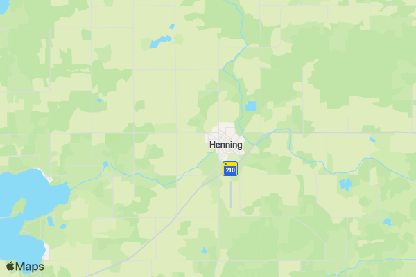 Henning 5K location map image