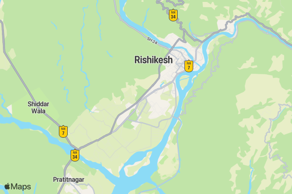 Himalayan Runner With Kedarnath km Trekking - Vasu Ki Tal Exploration location map image