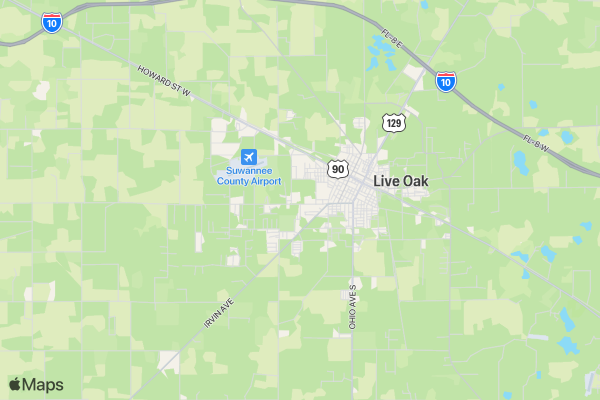 HOG JOG 5K location map image