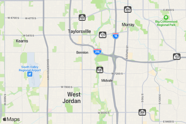 Homecare & Hospice Family Fun Run location map image