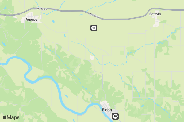 Homecoming 5k location map image