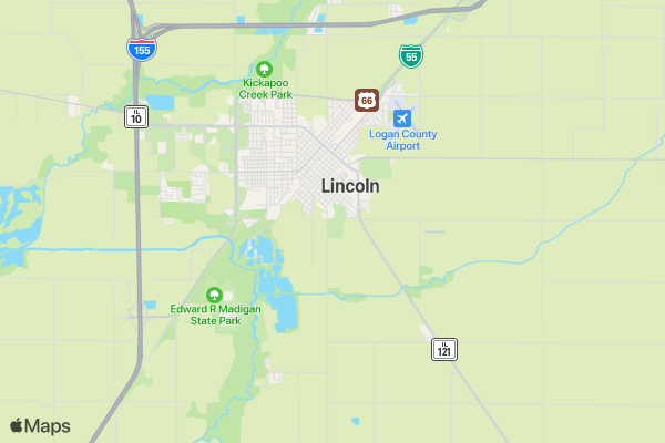 Honest Abe 5k location map image