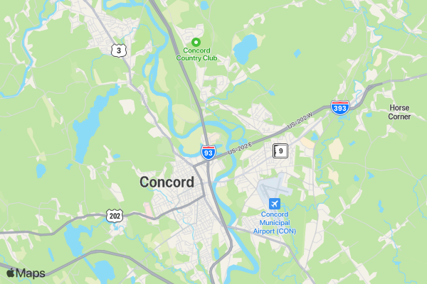 Hoofbeats 5K 2019 location map image