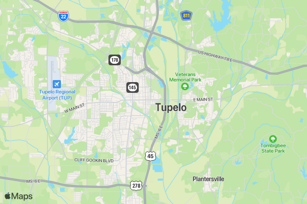 Hope Continues 5K and 1 Mile Walk location map image