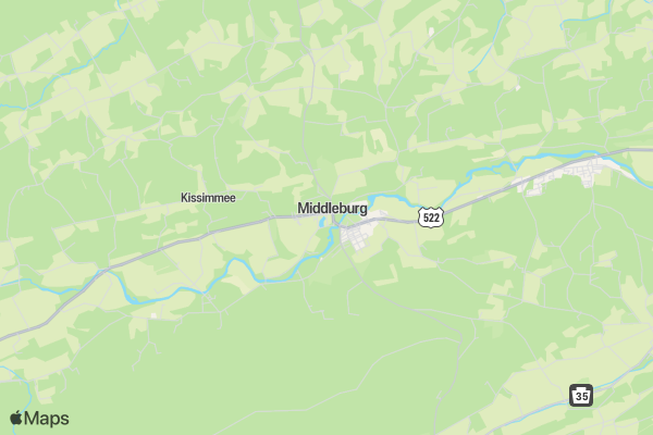 Hope's Haven 5k Run/ Walk location map image