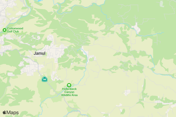 Horsethief Canyon Trail Triathlon location map image