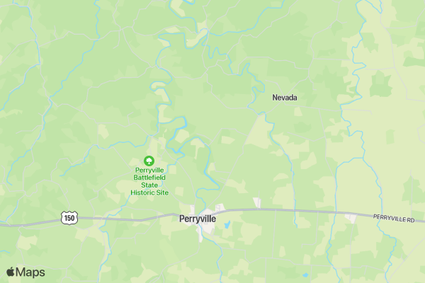 Horsin' Around at the Dirty Derby 5K Trail Run location map image