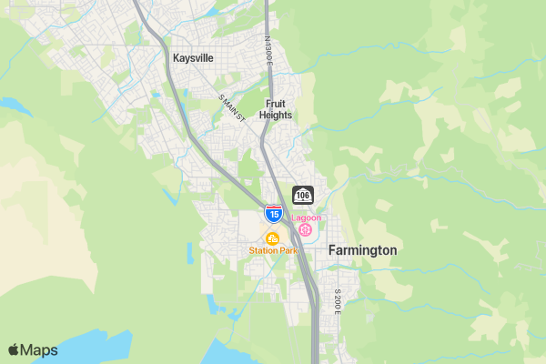 Howloween Half & 5K - Davis County location map image