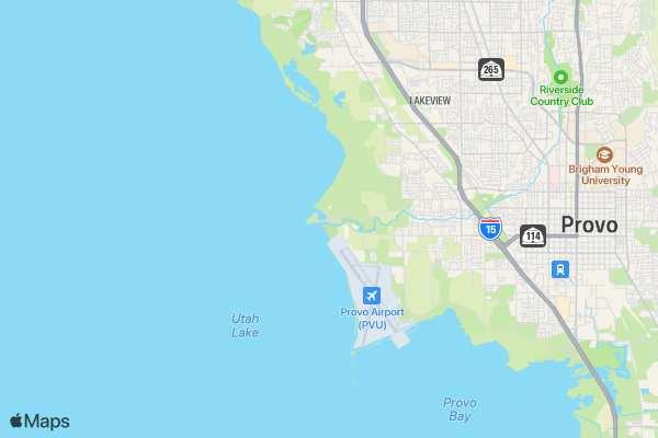HOWLoween Half & 5K - Provo location map image