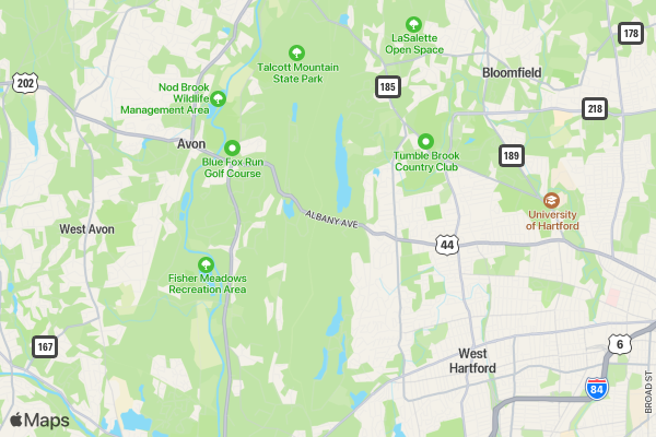 HSFC 5k location map image