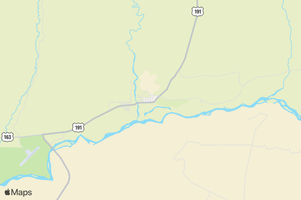 Huff to Bluff Marathon and Half Marathon location map image