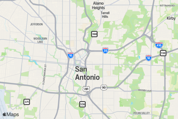 I Can't Bexar Another 5k - 0.5k location map image