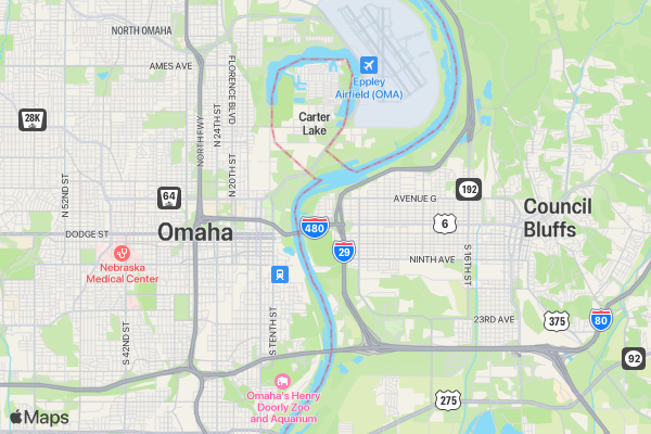 Imana Kids Second Annual Run For Love location map image