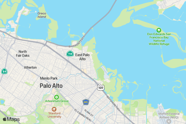 iMatter 5K Fun run/walk location map image