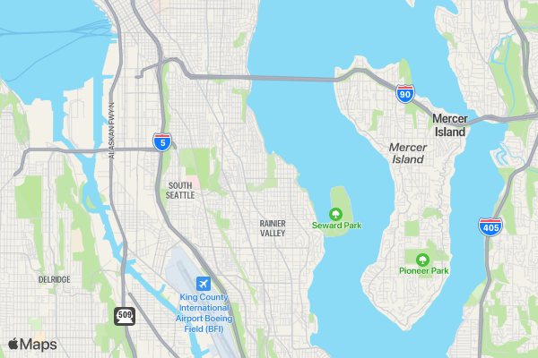 Impeachment 5k location map image