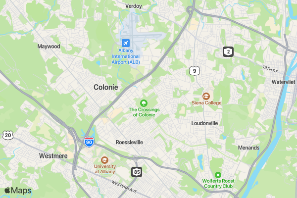 Interfaith Peace Run/Walk location map image