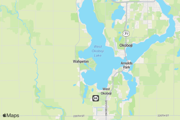 IOLBC 5K Fun Run location map image