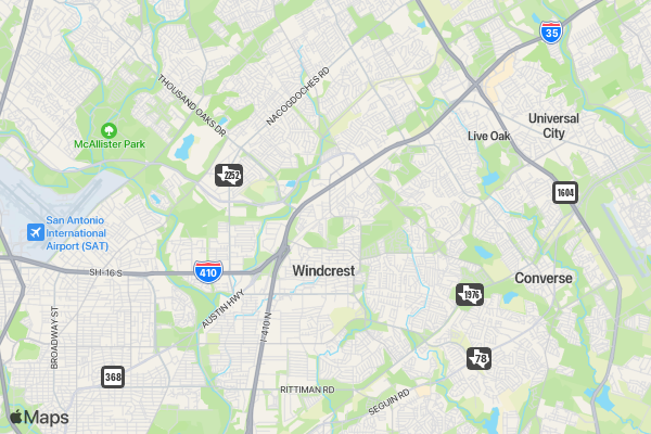 ITS ALL ABOUT ST. PATRICK'S DAY location map image