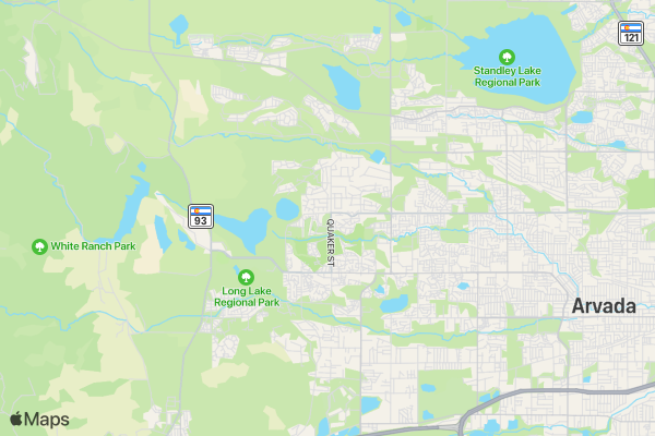Jace's Kickin' Kawasaki 5K - Arvada, CO location map image