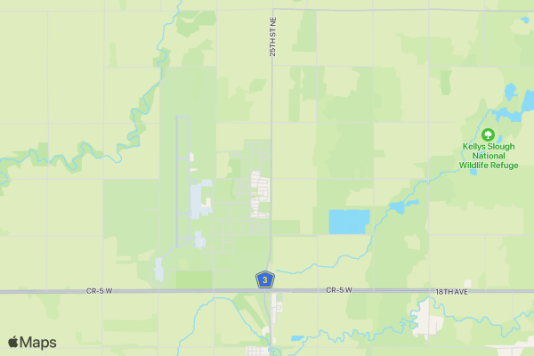 Jack-O-Lantern Dash 5k location map image