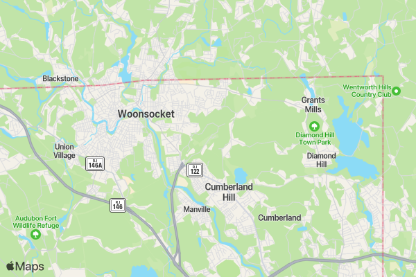 J&J Save the Children 5K location map image
