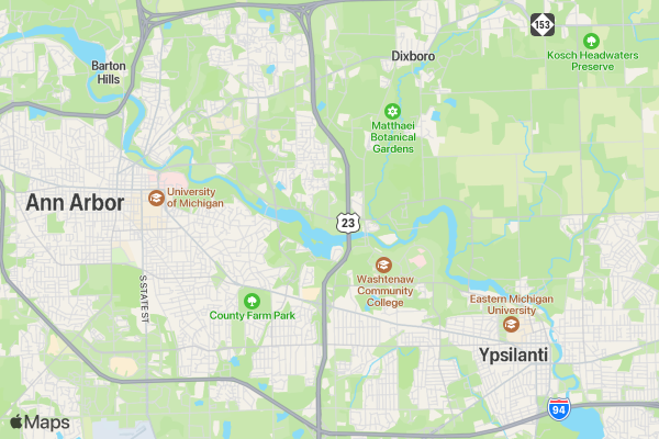 Jet 4 a Vet location map image