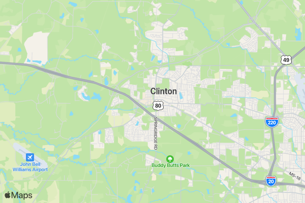 Jim O'Daniel 5K location map image
