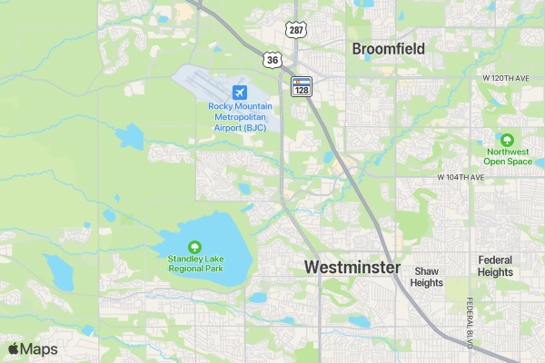 Jog in the Bog - Standley Lake High School Boosters location map image