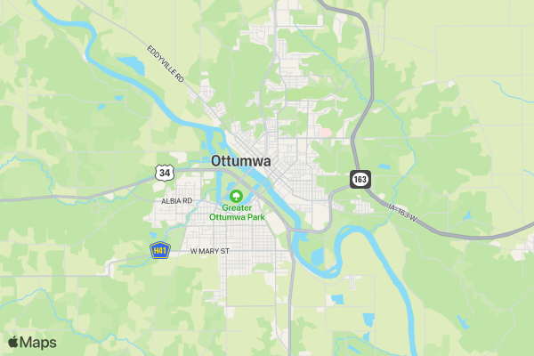 John Deere Run to Fund location map image