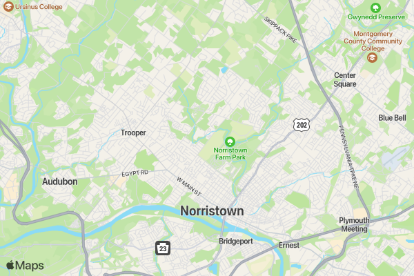 Joni and Friends 5k location map image