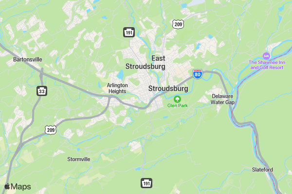Josh Miller 5K Race location map image