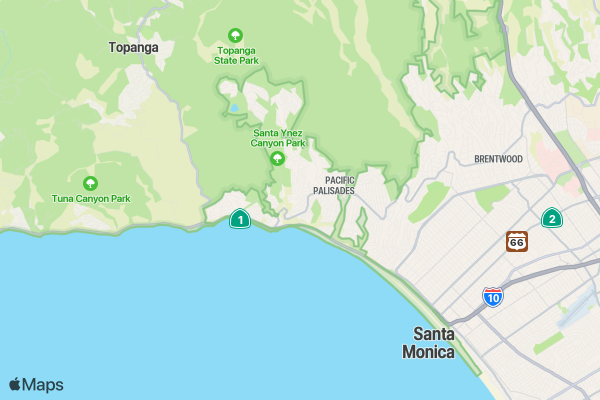 July Coffee Lovers Runners Club LOS ANGELES location map image